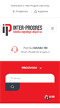 Mobile Screenshot of inter-progres.rs